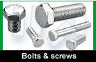 Bolts and screws