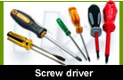 screw drivers