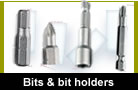 Bits and bit holders 