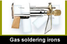 Gas soldering irons 