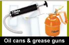 Oil cans & grease guns